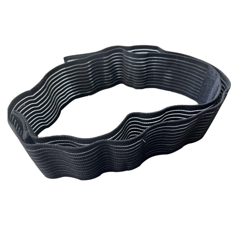 [Australia] - Breast Implant Stabilizer Band, Elastic Chest Compression Band Breast Augmentation Reduction Strap Bandage, Chest Support Strap Wrap Bandage for Fitness Exercise Running Sports Bra Alternative (White) White 