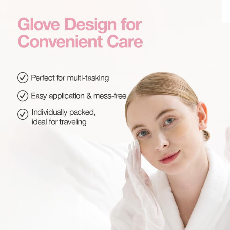 [Australia] - 15 Min Hand and Foot Mask (10pc): Hydrating Korean Spa Kit Essentials for Moisturized Hands and Feet 