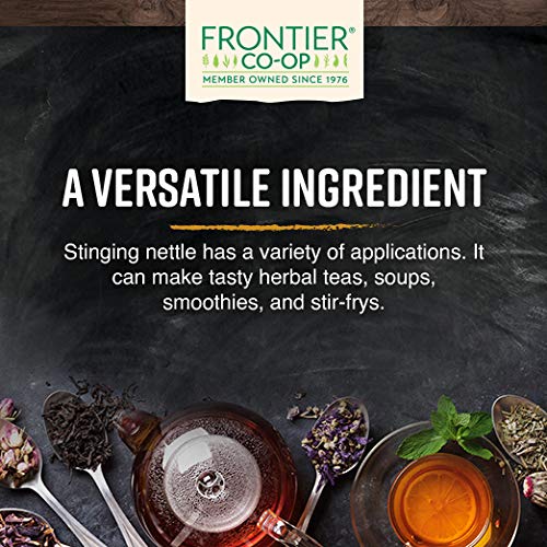 [Australia] - Frontier Co-op Stinging Nettle Leaf, 1/2-Pound, Cut & Sifted for Teas, Soups, Smoothies and Stir Frys (Packaging may vary) 