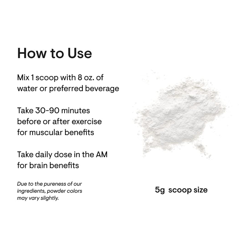 [Australia] - THORNE Creatine - Creatine Monohydrate, Amino Acid Powder - Support Muscles, Cellular Energy and Cognitive Function - Gluten-Free, Keto - NSF Certified for Sport - 16 Oz - 90 Servings 