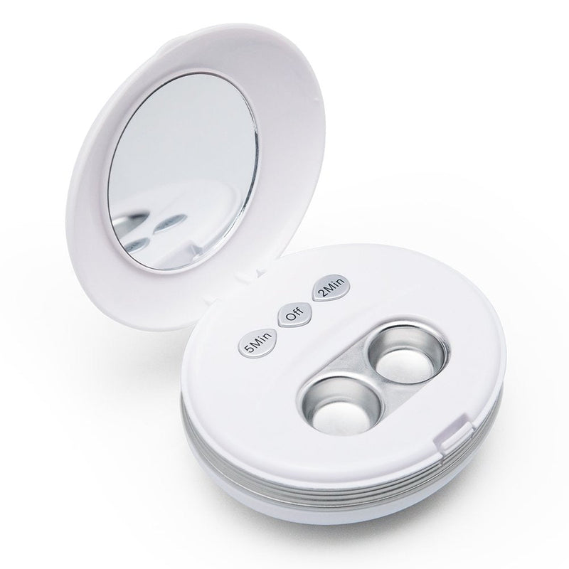[Australia] - Ultrasonic Contact Lens Cleaner Fast Cleaning Sclerals Lenses Daily Care Contact Lenses with Vanity Mirror CE-3500 