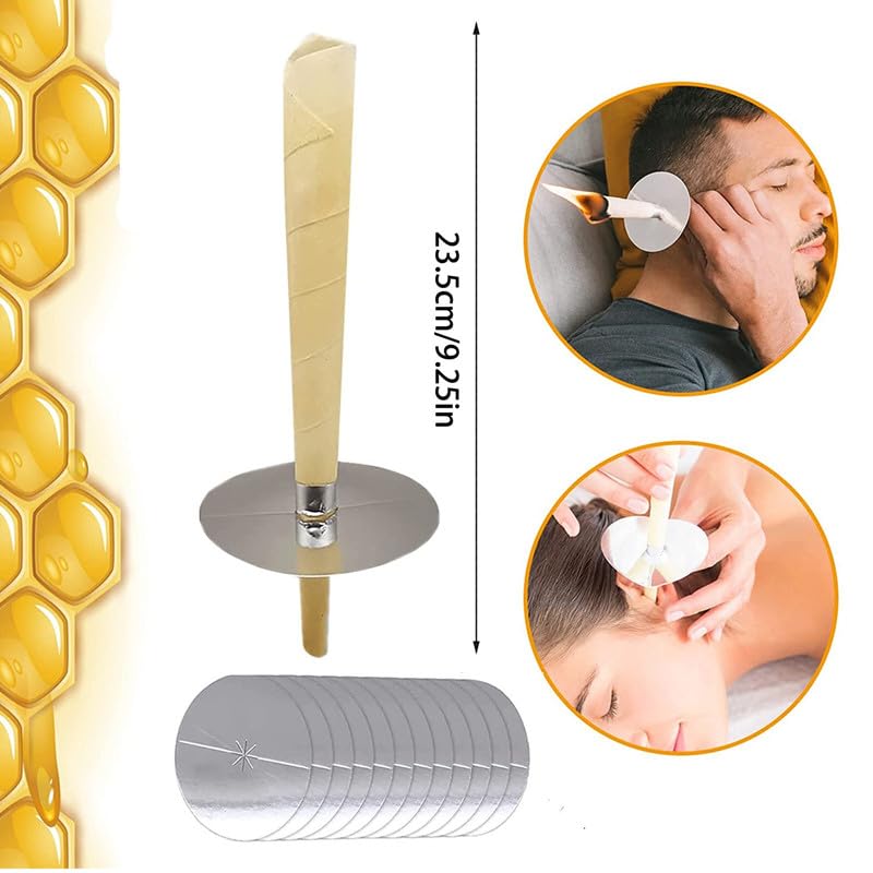 [Australia] - 20 PCS Home Ear Wax Removal Kit, Ear Wax and Dandruff Cleaning Tool with Cotton Swabs, Spacers and a Nice Storage case. 