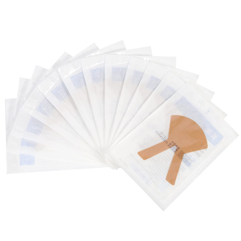 [Australia] - Healifty 24pcs Home Fastener Pastes Adhesive Tubing Holder Cannula Feeding Catheter Stomach Sticker Bridge Hospital Patch Face Clinic Nose Woven Paste Khaki Stickers Tube Devices for Khakix2pcs 9X6.5CMx2pcs 