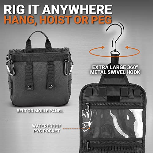 Chef Sac Tactical Toiletry Bag with 10-Pack Knife Guards Included