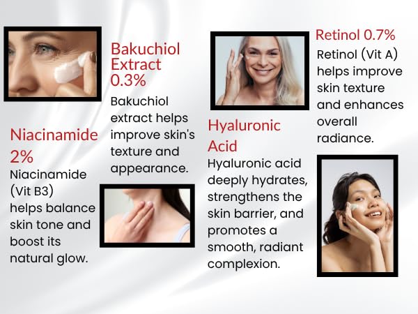 Essentially KateS Retinol Cream for Face and Eye, The Gentle Revolution | K-Beauty Anti-Aging Moisturizer with Hyaluronic Acid and Vitamin E | Gentle, Hydrating, Firming, 50 ml (1.7 fl oz) 1.7 Fl Oz (Pack of 1)