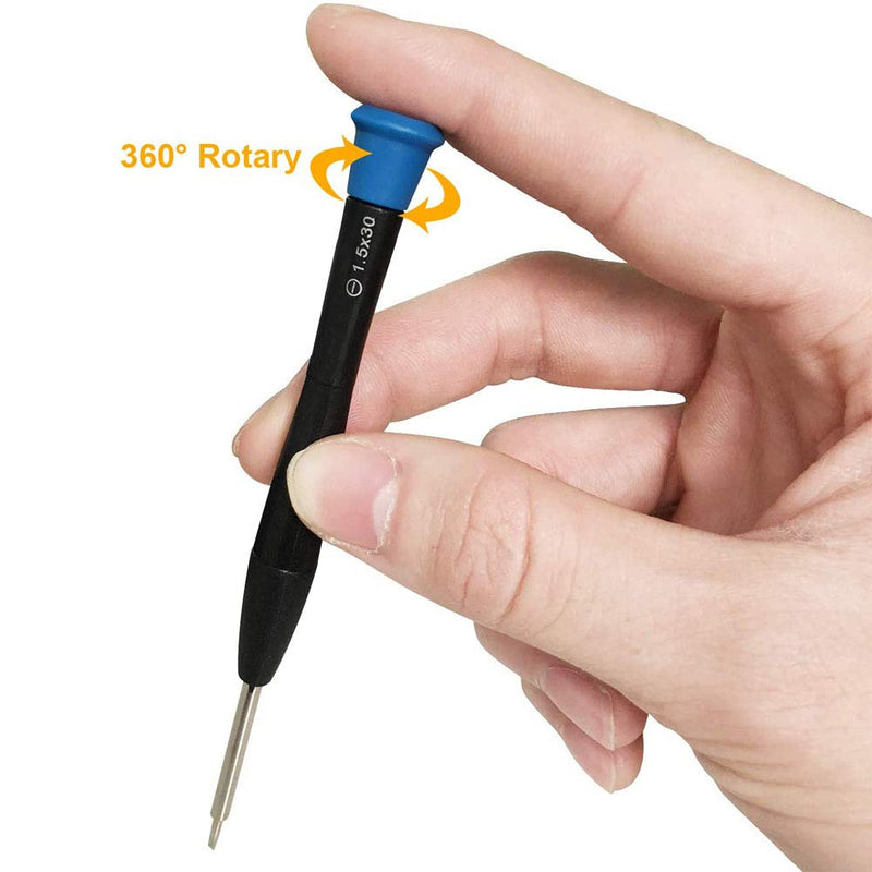 [Australia] - Eyeglasses Repair Kit, HKIDEE Sunglasses Repair Kit with 1000PCS Eyeglass Screws and 6 Pcs Screwdrivers Tweezer for Glasses, Sunglass, Watch Clock Spectacle Repair 