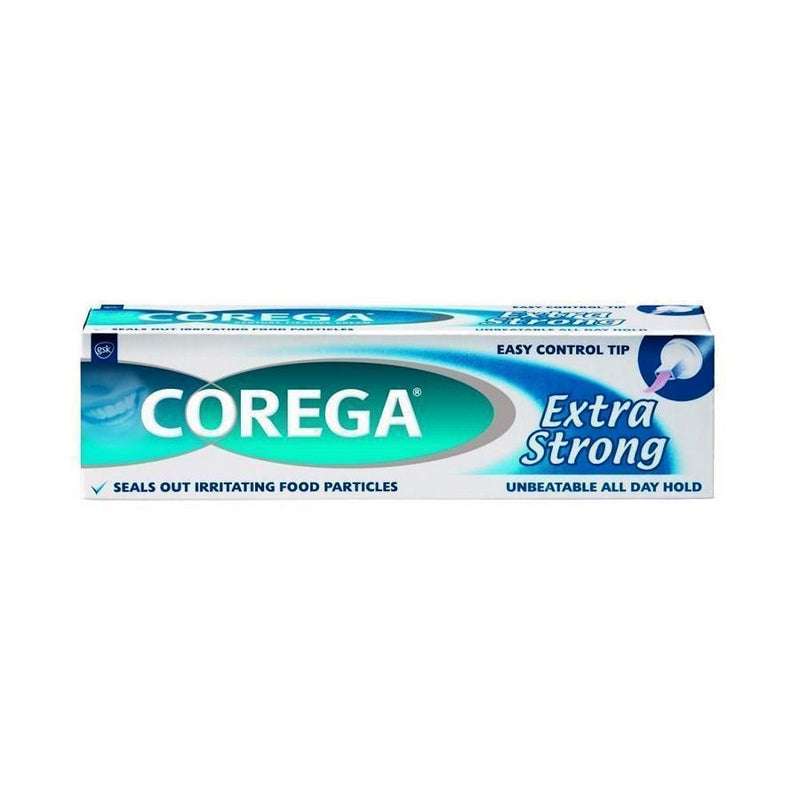 [Australia] - Corega Extra Strong - Denture Adhesive Cream - 40g 