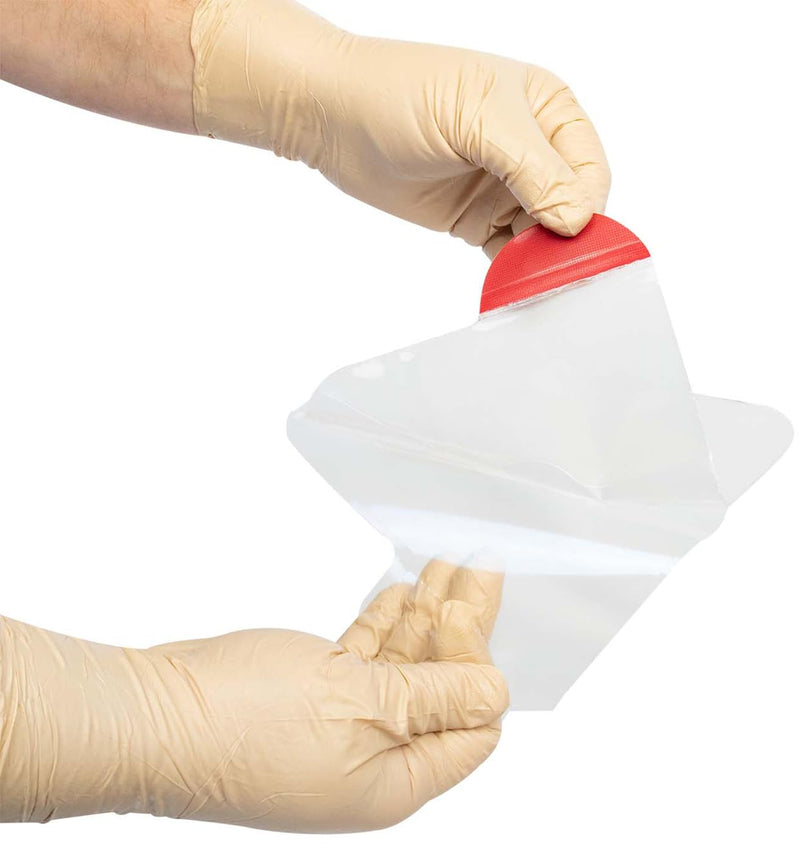[Australia] - North American Rescue HyFin Vent Chest Seal (Twin Pack) NAR Vented Wound Chest Seals for Trauma, Wounds (10-0037) 1 