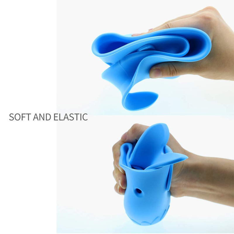 [Australia] - Bath Spout Cover for Bathtub,Baby Shower Protector Cover A Fun Way to Protects Baby from Bumping Head During Bathing Time Cute Soft Whale Design Making for Enjoyable Safe Baths (1 Pack,Blue) Blue 
