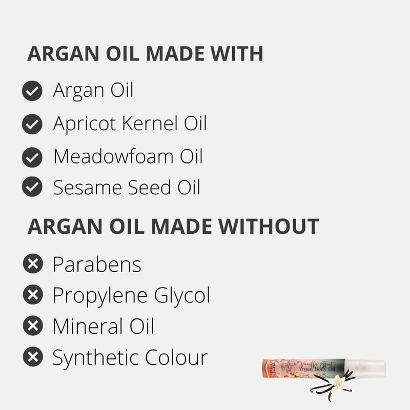 [Australia] - Barefoot Venus Vanilla Effect Bundle: Instant Hand Repair (3 oz), Mini Instant Hand Repair (1 oz), Argan Body Oil (0.27 oz) The Vanilla Effect 