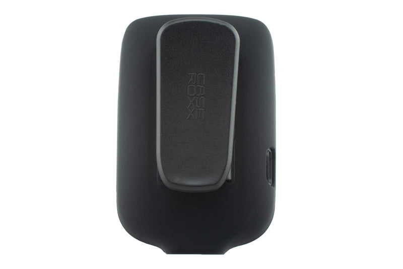 [Australia] - caseroxx silicone case compatible with Freestyle Libre 1/2 / 3 / Insulinx / 14 Day made of silicone, bag with and without belt clip in black with belt clip 