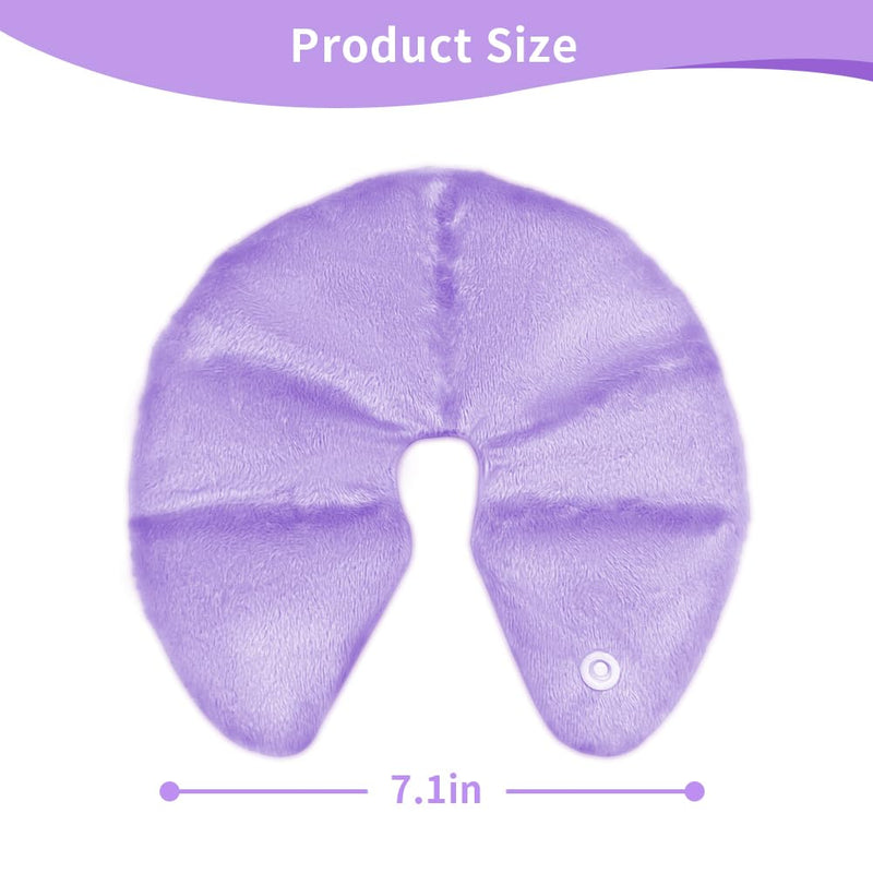 [Australia] - Hot Cold Gel Bead Breast Therapy Pack,Breast Ice Packs for Breastfeeding,Relief for Breastfeeding,Nursing Pain, Mastitis,Engorgement,Plugged Ducts, Boost Milk Let-Down & Production (#42 purple) #42 Purple 