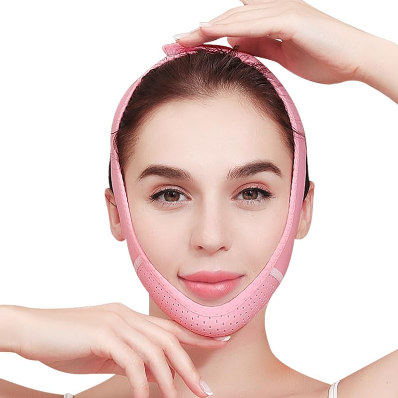 V-Line Face Slimming Strap, Double Chin Reducer Mask, Adjustable Facial