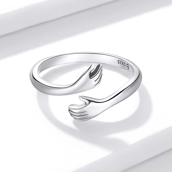 [Australia] - Helen de Lete Original Come to My Arm 925 Sterling Silver Adjustable Hug Ring 