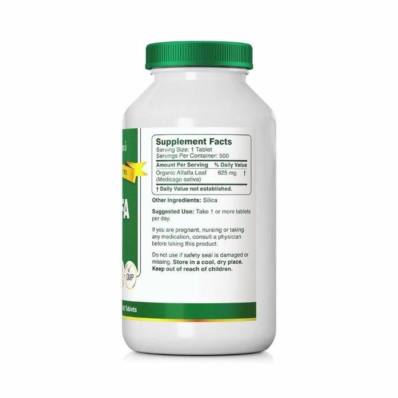 [Australia] - Bernard Jensen's Alfalfa Leaf Tablets - 625mg - 500 Tablets 