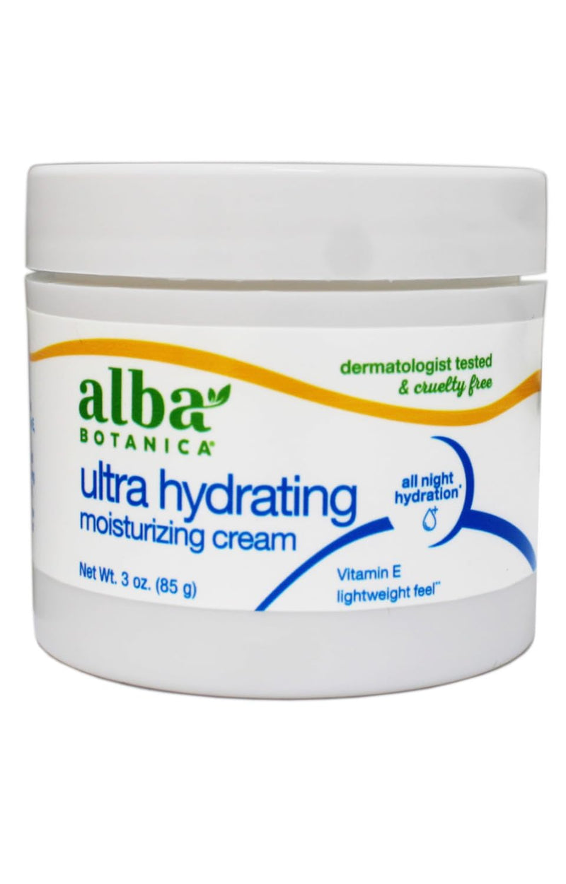 Alba Botanica Hawaiian Moisture Cream Smoothing Jasmine and Vitamin E - 3 oz