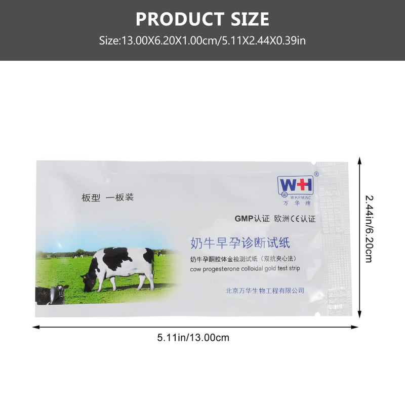 PATKAW 3 Pcs Pregnant Tester Cow Pregnancy Test Paper Pigs Pregnancy Test Strip Horse Pregnancy Test Strip Cattle Pregnancy Test Strips Farm Testing Tool Livestock Pregnant Test Paper Sow