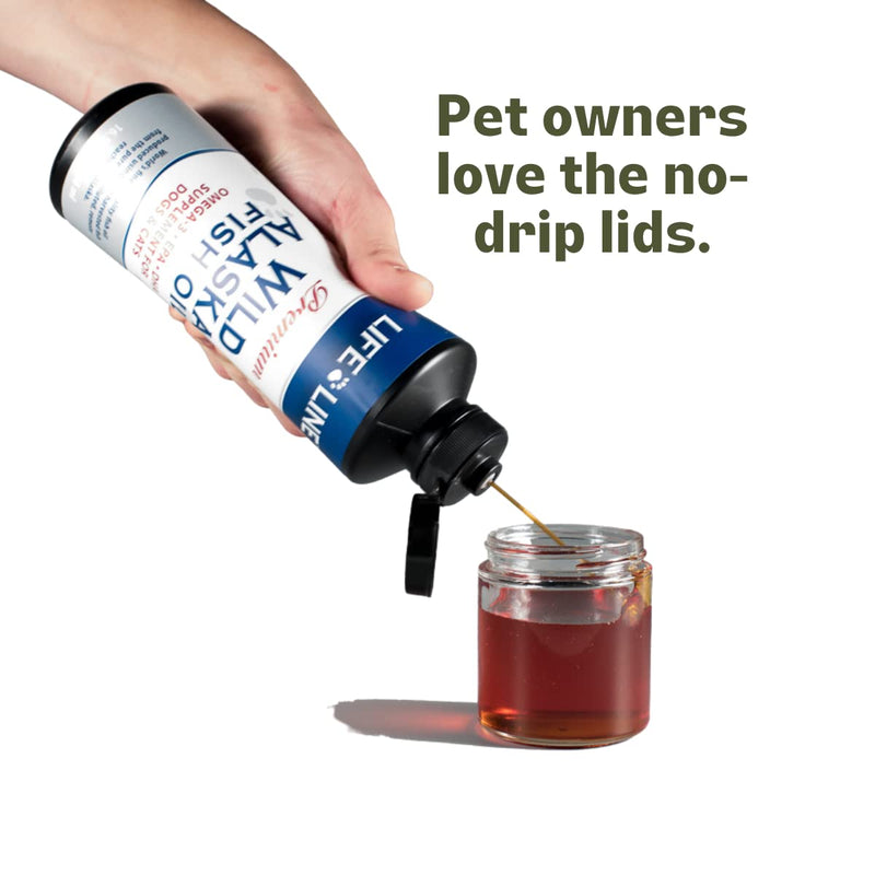 Omega Fish + Hemp Seed Oil 8.5 oz 8.5 FL oz orange - PawsPlanet Australia