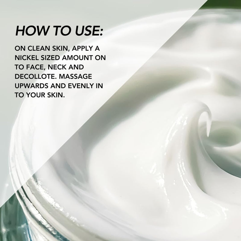 I RoseHip Oil and Hibiscus Face Cream I Non-greasy Hydration for all skin types I Balance, Brighten and Smooth your Skin I Non-Pore Clogging, Anti-Acne and Anti-Aging.