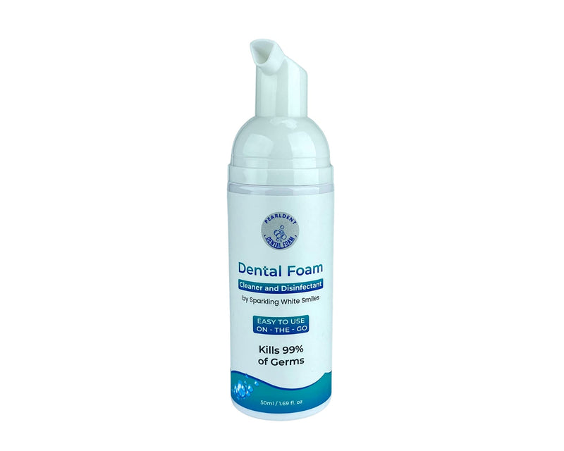 [Australia] - Pearldent Dental Foam - Cleans and Sterilizes Removable Dental and Ortho Appliances - Up to 4 Months Supply. Great for Aligners, Retainers, Mouth Guards. 