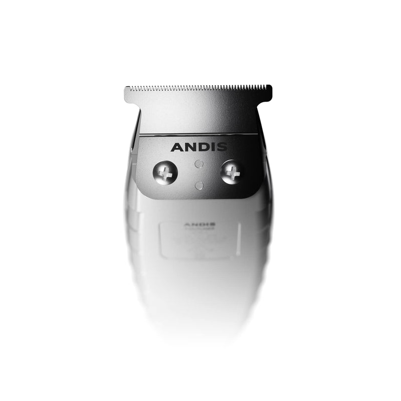 [Australia] - Andis 04780 Professional T-Outliner Beard & Hair Trimmer for Men with Carbon Steel T-Blade, Bump Free Technology – Corded Electric Beard Trimmer, GTO, Grey New T-Outliner 