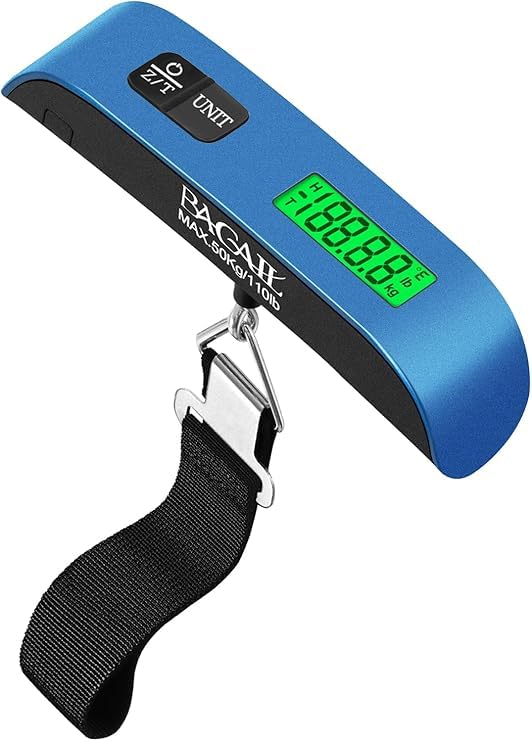 BAGAIL 8 Set Packing Cubes and Digital Luggage Scale