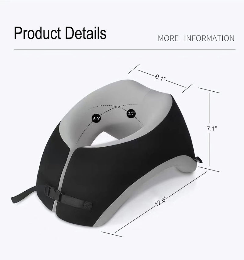 [Australia] - Breathe Easy Face Down Pillow, Desk Napping Pillow, Travel Head Neck Pillow, Best for Prone Face-Down Resting, or Contoured Post-Eye Surgery Support, for Sleeping,Airplanes, Car, Office, 