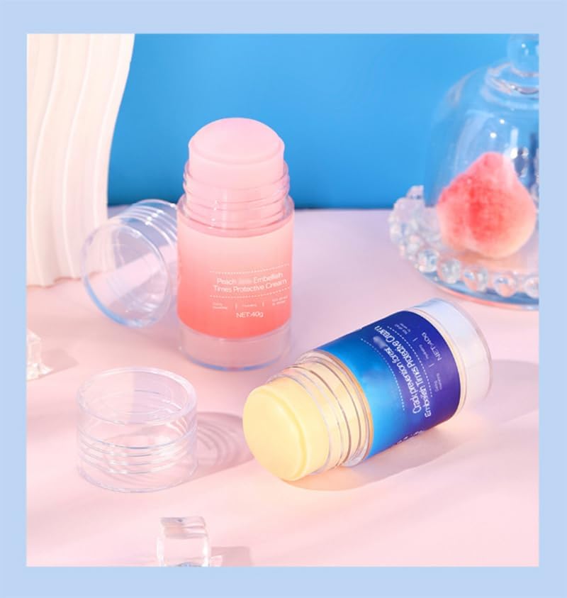 [Australia] - Crack Feet Prevention Stick, Foot Care Cream, Anti Cracked Foot Balm, Softening and Nourishing Creams for Dry, Remove Dead Skin and Moisturize Dry Skin (BLUE+PINK) BLUE+PINK 
