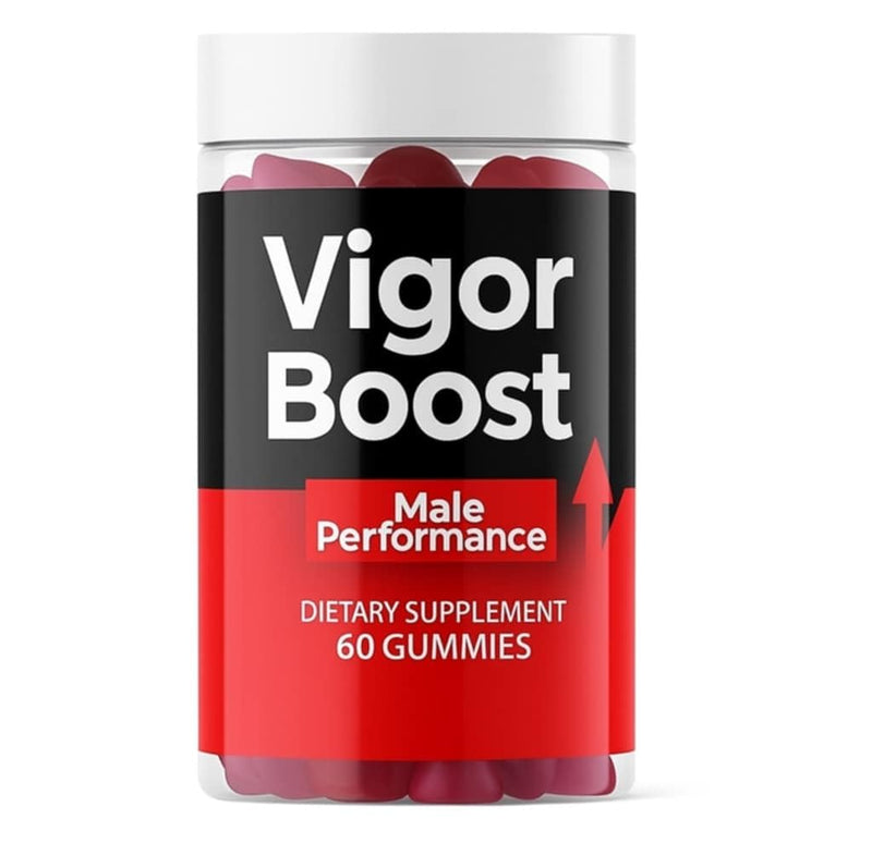 Vigor Boost Male Performance – Energy & Vitality Supplement for Men – Natural Gummies – Supports Stamina, Strength & Wellness - New & Sealed - 60 Gummies