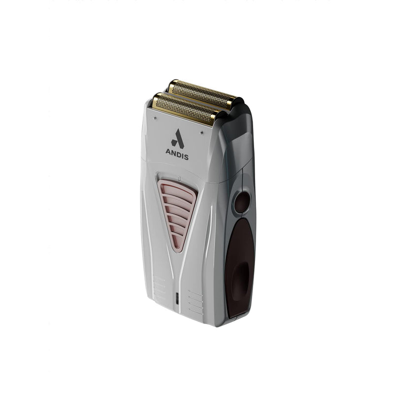 [Australia] - Andis TS-1 17235 Pro Foil Lithium Titanium Foil Shaver, Cord/Cordless, Smooth Shaving Cordless Shaver with Charger, Gray New Pro Foil Shaver 