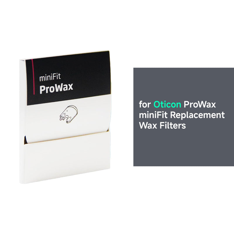 ProWax MiniFit Hearing Aid Cleaning Kits，Hearing Aid Accessories,for Oticon Replacement Wax Filters(3 Packs/ 18 Pcs)