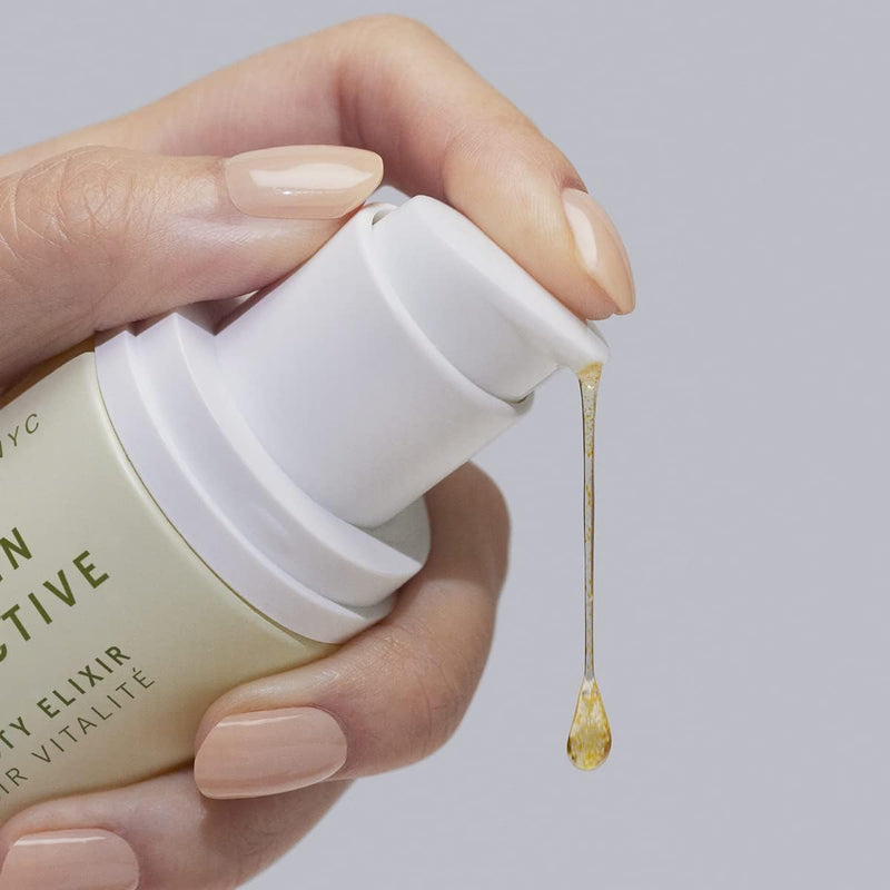 SUPEREGG Vitamin Collective Vitality Elixir: For a bright and firm complexion. Treatment serum with Vitamin B·C·E·F·K and Sea Moss. 30 ML / 1 FL OZ