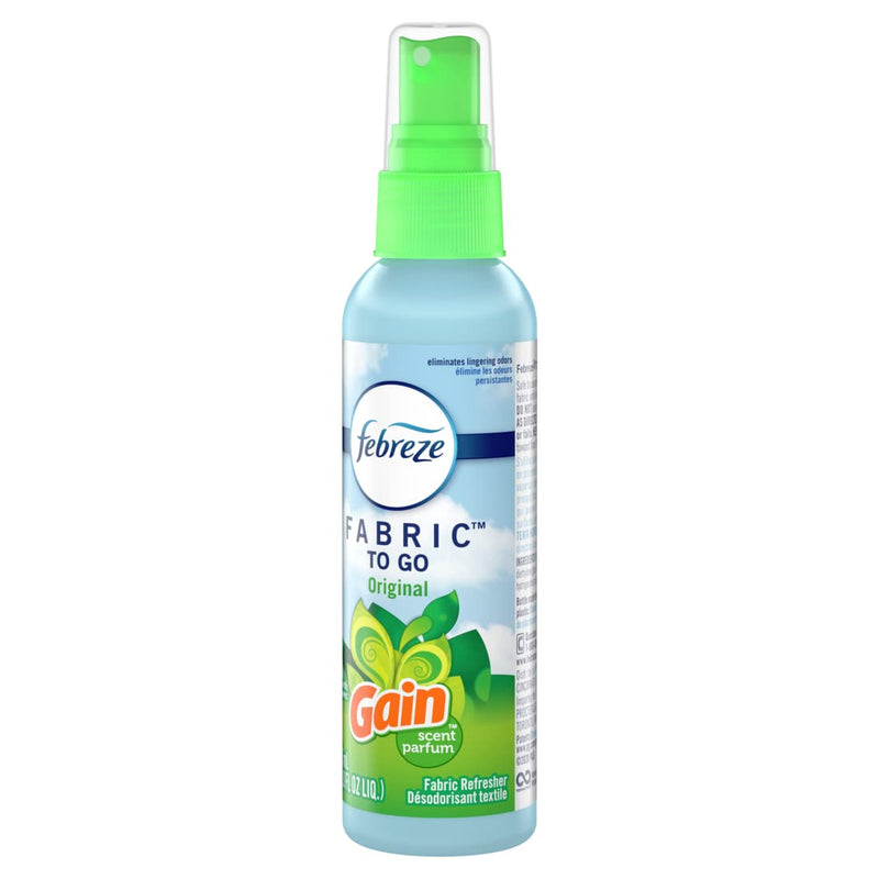 [Australia] - Febreze to Go Fabric Refresher with Gain Original Scent, 2.8-Ounce, (3) 2.8 Fl Oz (Pack of 3) 
