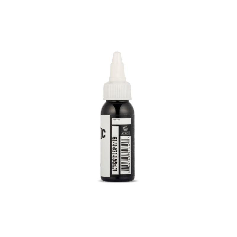 [Australia] - Dynamic Color Co. - Black Tattoo Ink, Long Lasting Vivid Color, Sterilized, Made in USA, Since 1990 (1 oz Bottle) 