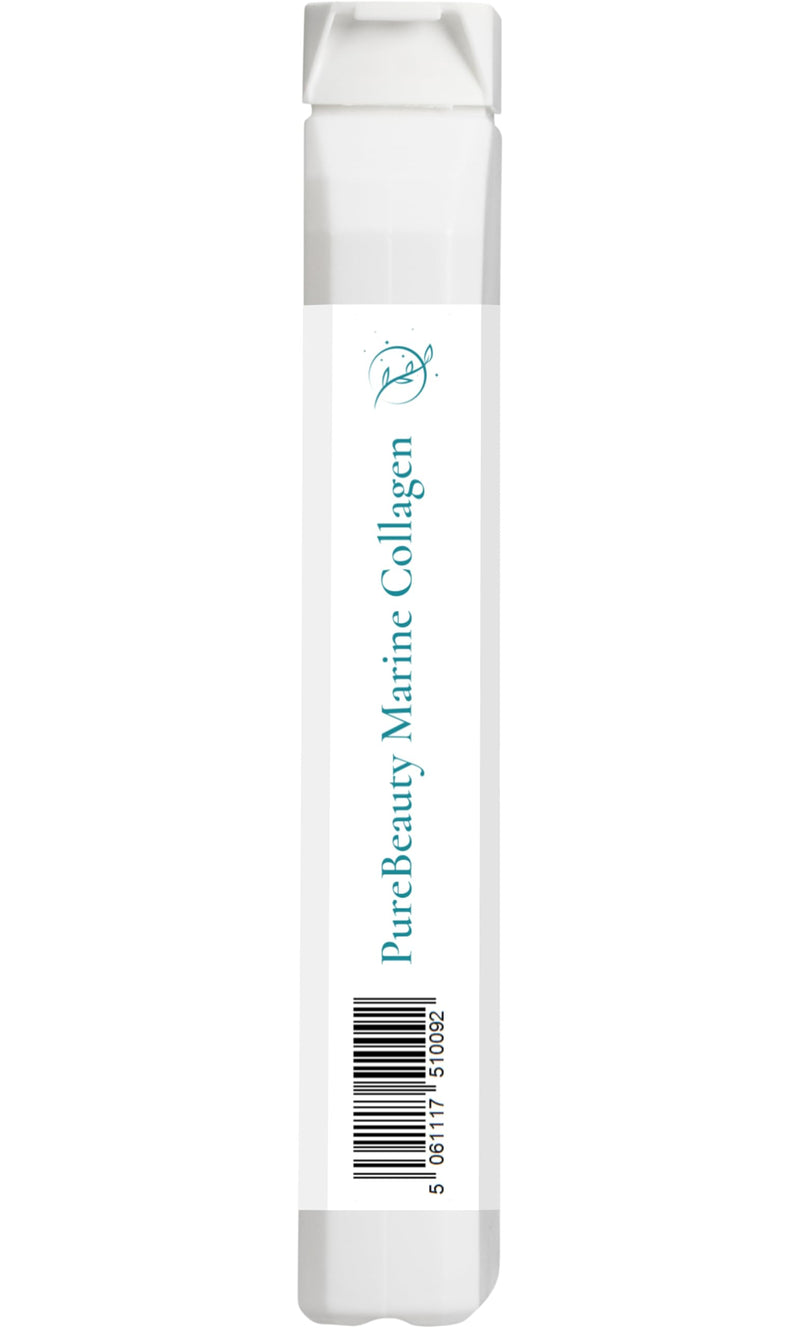 PureBeauty Marine Collagen, Capsules, with Hyaluronic Acid, Biotin, Vitamin C, E, B3 & Minerals, for Hair, Skin, Nails, Bones, Joints, Oxidative Stress, Forever & Always Supplements