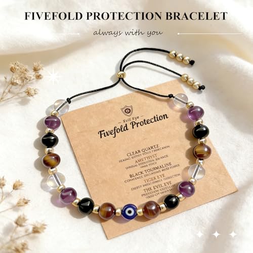 Women's Brecelets - A Unique Gift for Daughter, Mom Friends and Sisters. Evil Eye