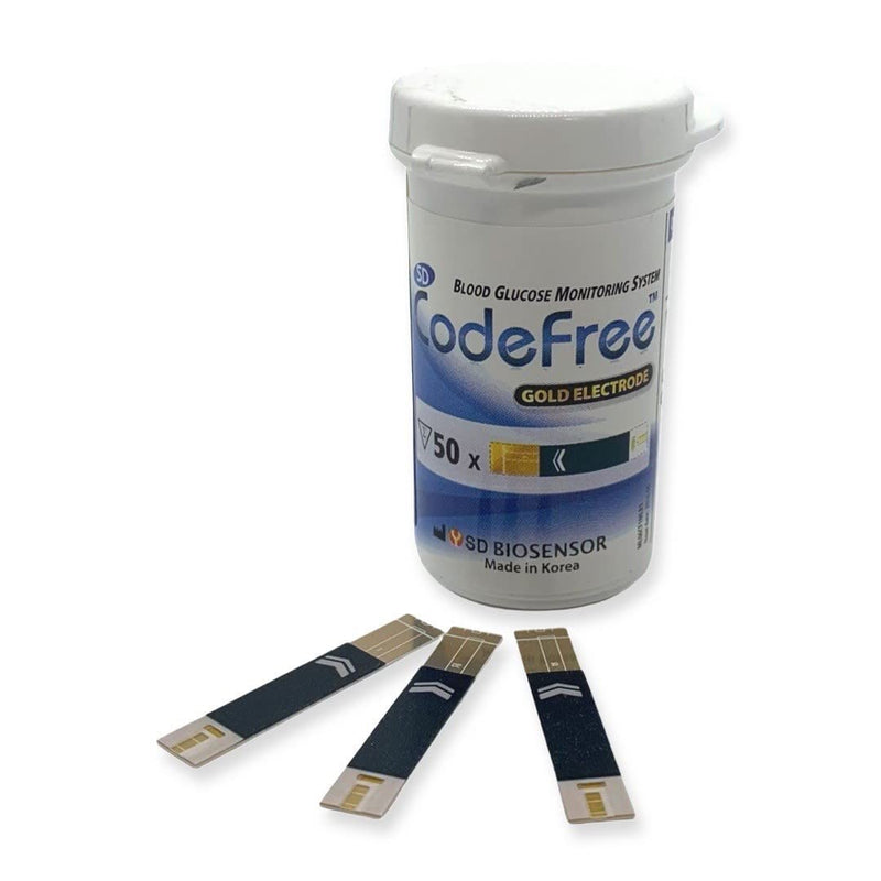 [Australia] - SD Biosensor 100 Strips Sd Codefree Blood Glucose Monitor/Monitoring Test/Testing Kit Replacement Strips Yes - I Have Diabetes 