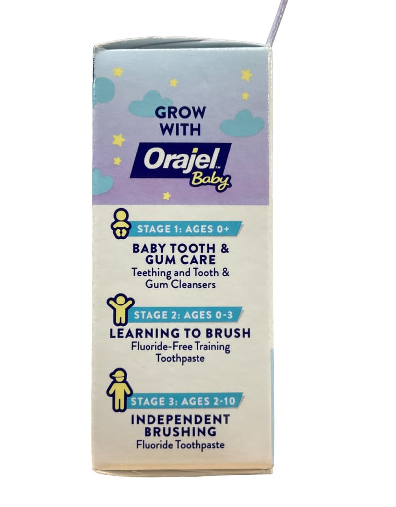 [Australia] - Orajel Baby Non-Medicated Cooling Gel Day & Night 0.18 Ounce (6 Pack) 