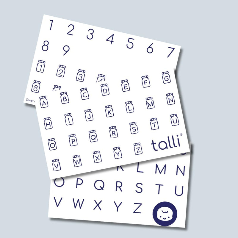 [Australia] - Talli Baby Customization Sticker Sheets - 90+ Premium Icons for Personalizing Your Baby Monitoring Experience 