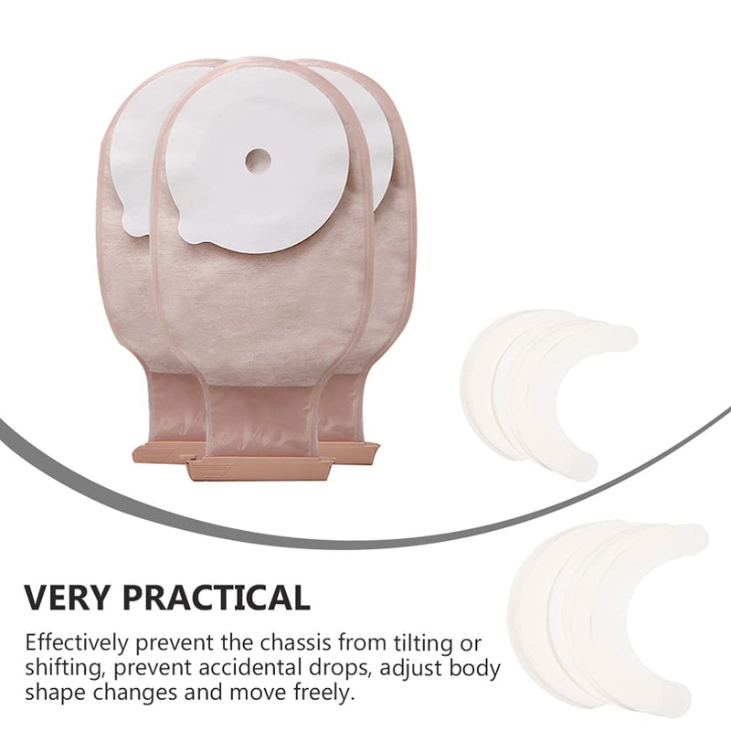 [Australia] - 40pcs Skin Barrier Strip Elastic Ostomy Barrier Tape Waterproof Hydrocolloid Extenders Pressure Sensitive Sticker ostomy supplies colostomy supplies for Ostomy Bag Supplies 