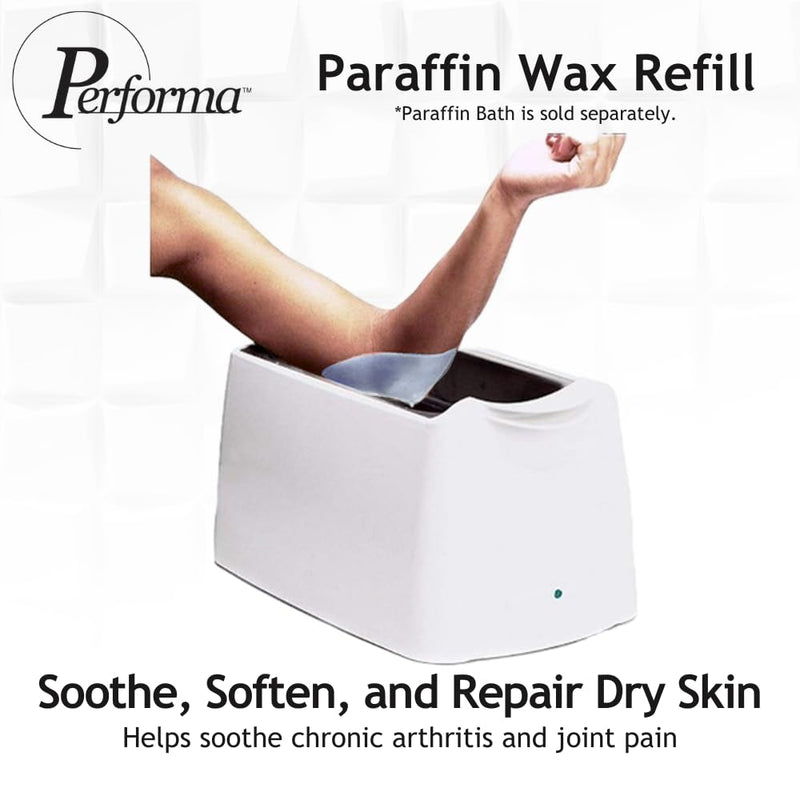 [Australia] - Performa Paraffin Wax Refill, 1 Pound Lavender Scented Beads, Case of 6, Paraffin Bath Wax, Medical Grade Paraffin Wax for Paraffin Bath, Wax Refill for Wax Bath, Good for Hands & Feet Case of 6 Lavender 