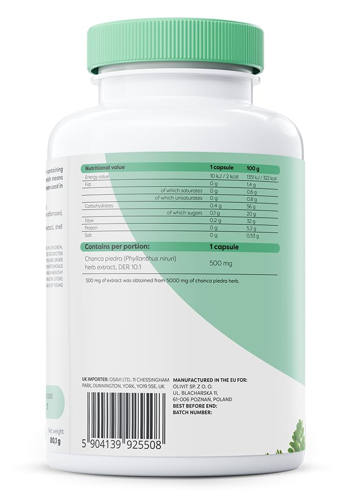 [Australia] - Chanca Piedra, 500mg - 120 vegan caps 