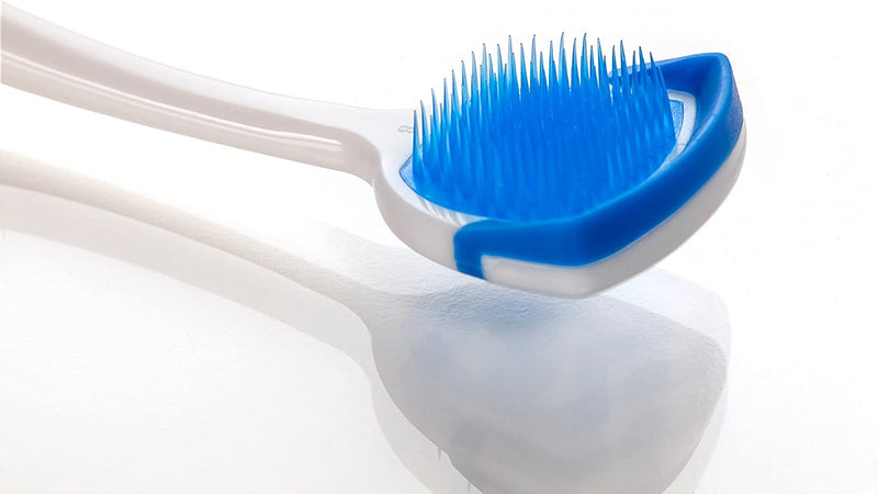 [Australia] - DenTek Orabrush Tongue Cleaner and Tongue Scraper 1 Count (Pack of 2) 1 Count (Pack of 2) 