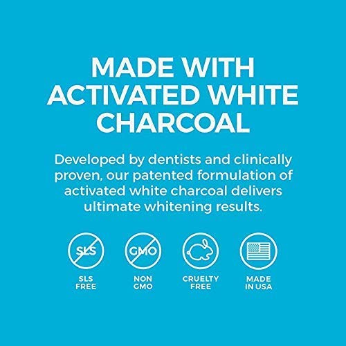 [Australia] - White Birch Activated Charcoal Toothpaste - Professional Teeth Whitening - Natural, No Fluoride Oral Care Whitening Toothpaste (1 Pack) 