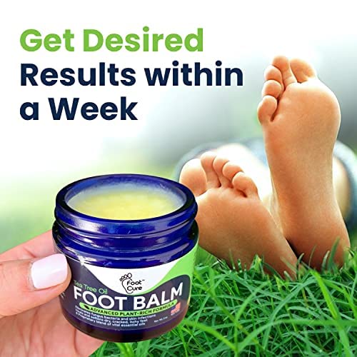 [Australia] - Tea Tree Oil Foot Balm - Foot Moisturizer for Dry Cracked Feet - Instantly Hydrates & Soothes Irritated Skin & Athletes Foot - Best Foot Care for Women and Men & Tea Tree Foot Soak, Callus Remover Gel 
