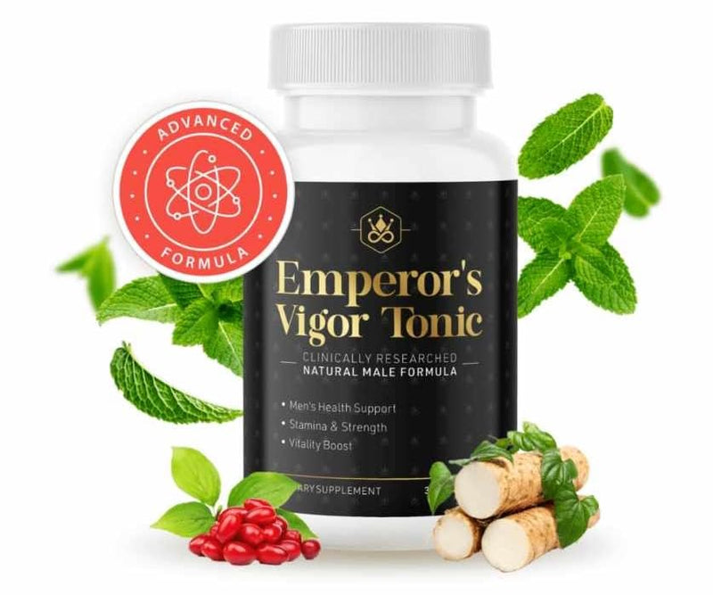 Emperor’s Vigor Tonic Male Enhancement - 60 Capsules - Natural Formula - Fitness Hero Supplements