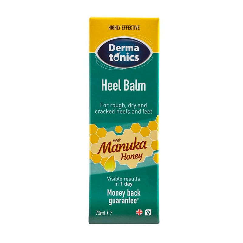 [Australia] - Dermatonics Manuka Honey Heel and Elbow Moisturizing & Exfoliating Cream for Dry and Cracked Heels | Dry Feet Treatment & Cracked Heel Repair for Rough, Dry and Cracked Feet, 2.37 fl oz Tube, 3 Pack 2.37 Fl Oz (Pack of 3) 