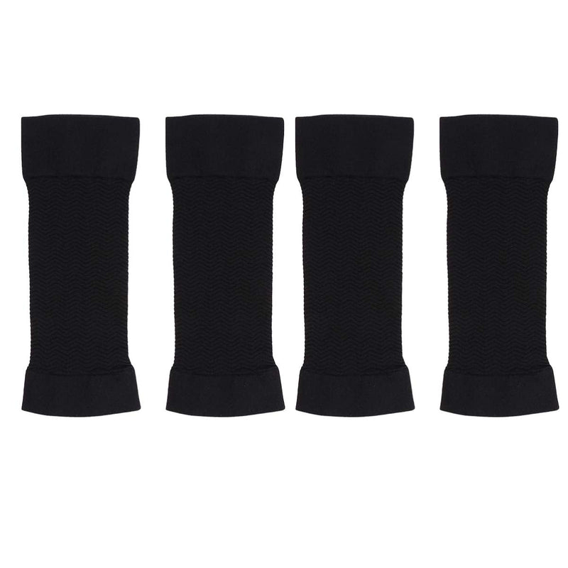 [Australia] - LIOOBO 2 Pairs Compression Arm Sleeves Lymphedema Arm Warmer Shaper Arm Sleeves Arm Socks Arm Cuff Compression Sleeve for Elbow Arm Sleeve 