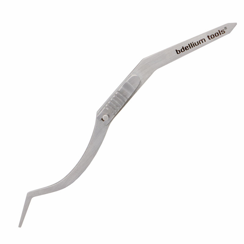 Bdellium Tools Professional Makeup Brush Special FX Series - Ergonomic Tweezer with Lock