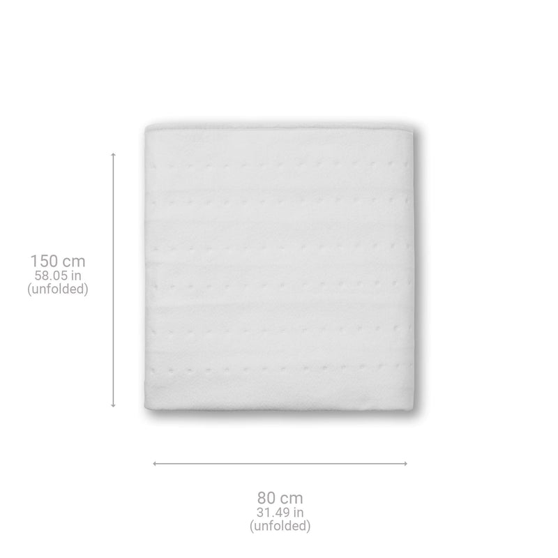 [Australia] - medisana HU 662 heated underblanket, 150 x 80 cm, automatic switch-off, overheating protection, 6 temperature levels, washable, mattress heater suitable for all standard mattresses, 6 temperature levels 